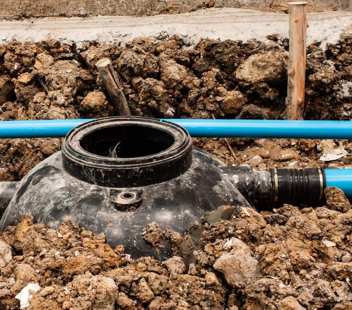 Installation fosse septique Casaglione